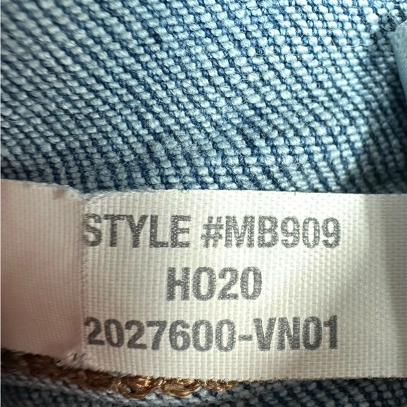 Madewell 10" High-Rise Skinny Jeans in Bradshaw Wash Size 25x27 - Blue - Picture 11 of 11